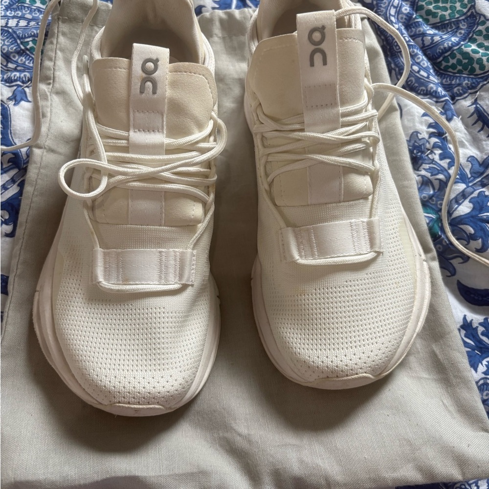 On Running White Athletic Shoes